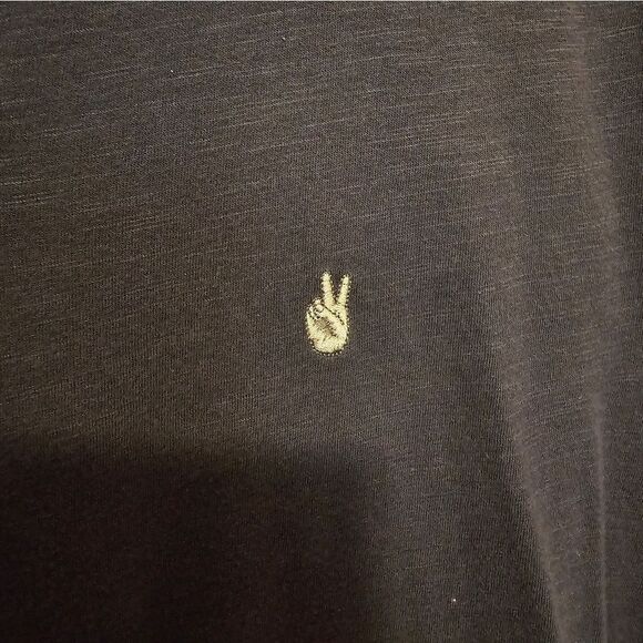 John Varvatos Mens Blue Polo Medium - Picture 3 of 4